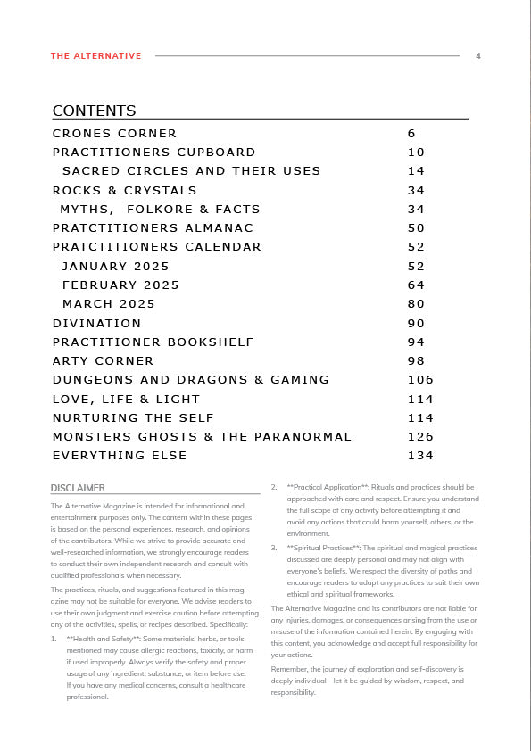 The Alternative Magazine Issue 1 (Printed A4 Edition)