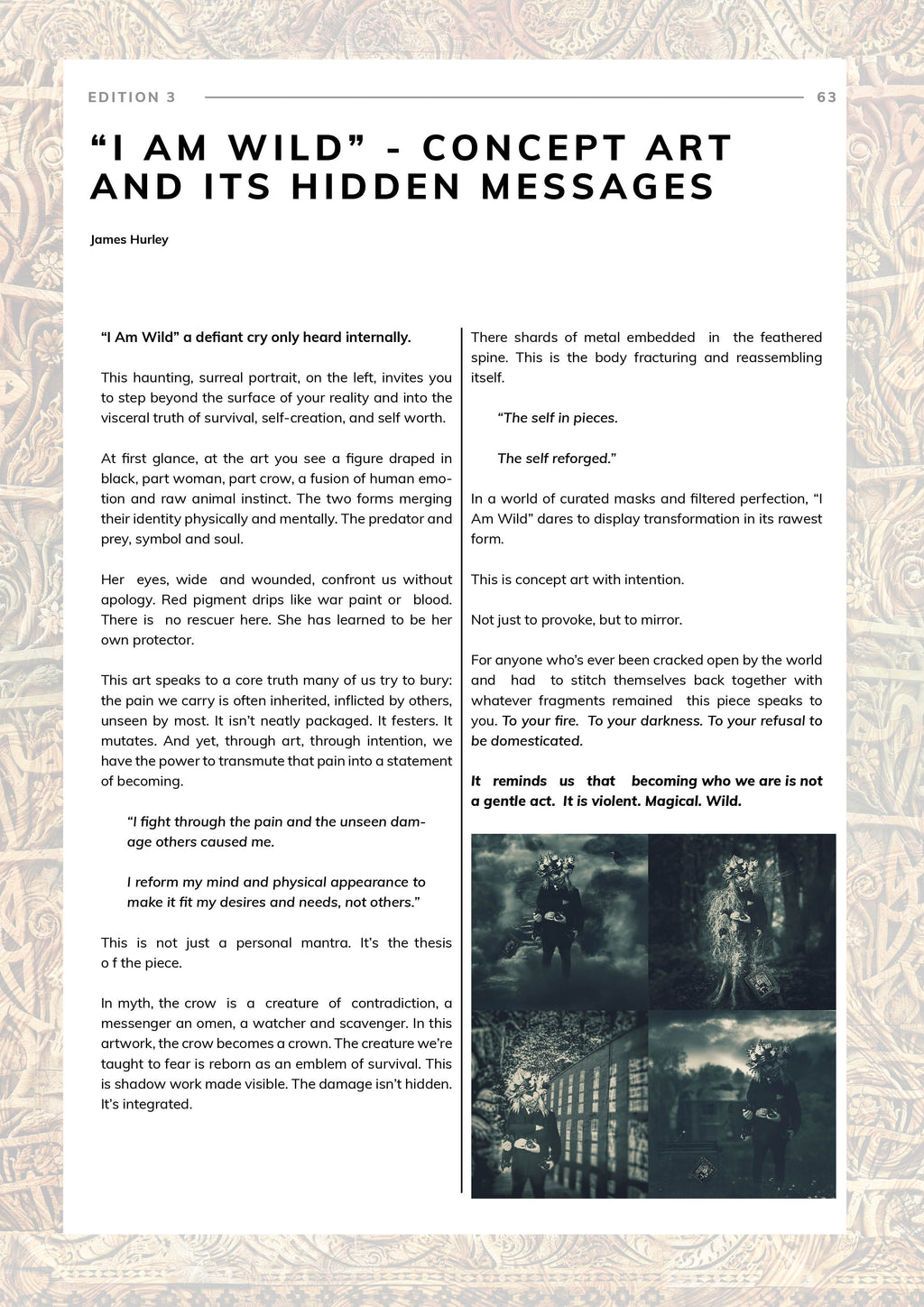 The Alternative Magazine Issue 3 (Printed A4 Edition)